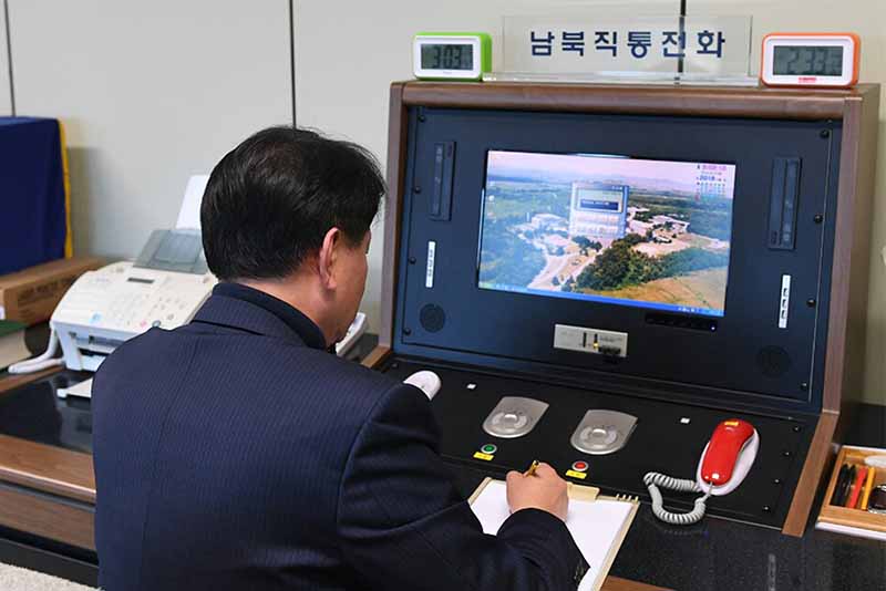 N. Korea reopens cross-border communications with S. Korea