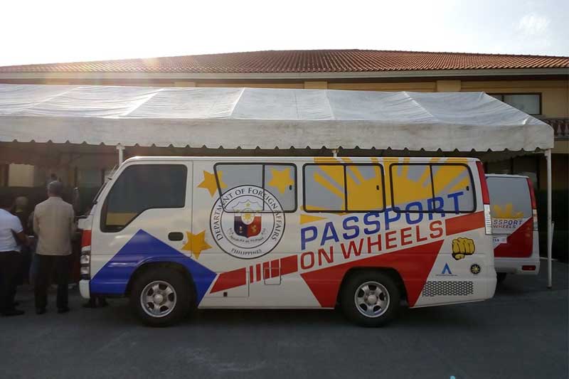 DFA launches 'passport on wheels' in Metro Manila