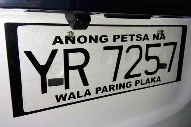License plates to be released  