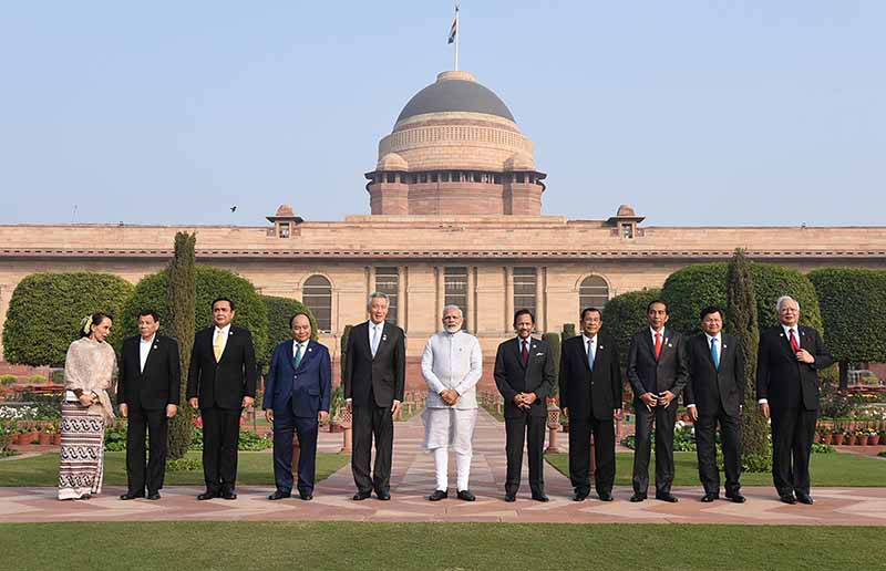 India, ASEAN call for binding code of conduct in South China Sea
