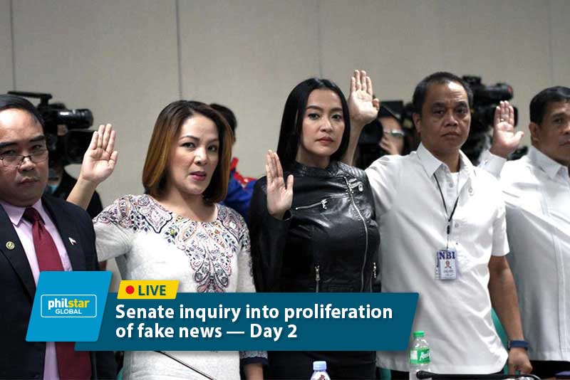LIVE: Senate probe into 'fake news' â�� Day 2