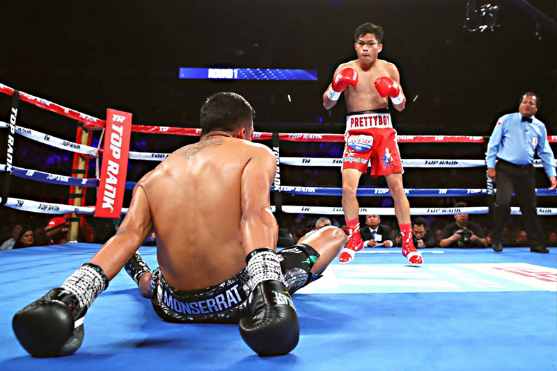 Jerwin Ancajas delivers in style, KOs foe