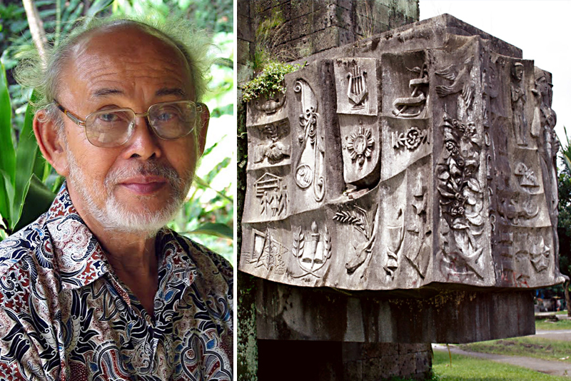 Napoleon Abueva, father of modern Philippine sculpture, 88