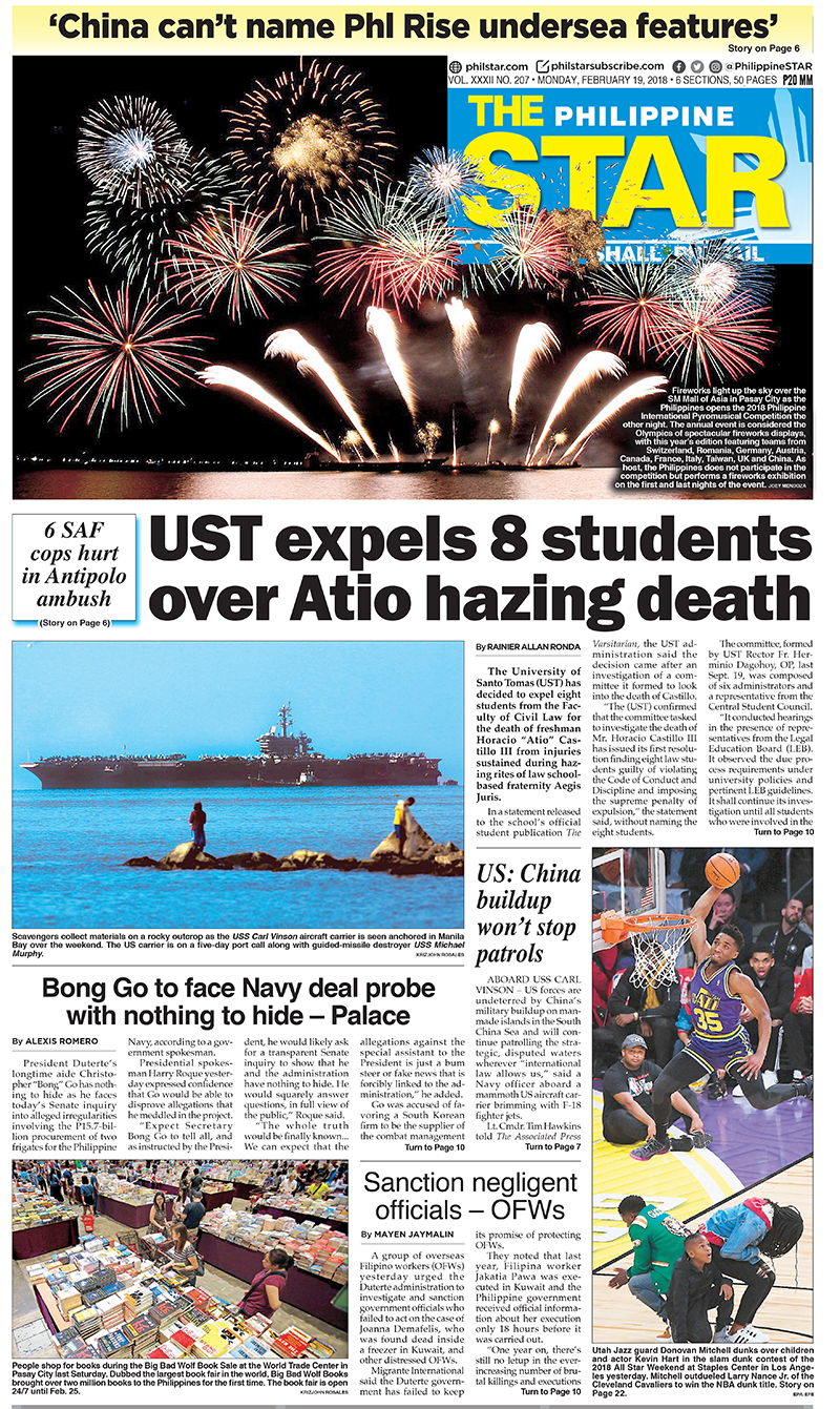 The Star Cover (February 19, 2018)