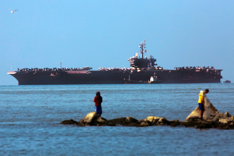 US carrier back in South China Sea