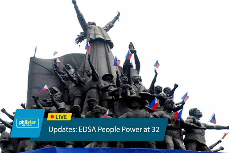 LIVE updates: EDSA Revolution at 32nd anniversary