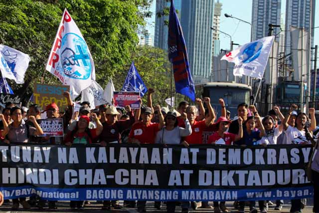 IN PHOTOS: 32nd anniversary of EDSA marked with protests