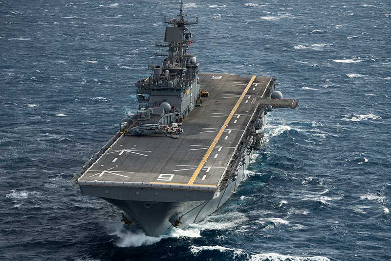 US amphibious assault ship arrives in Manila