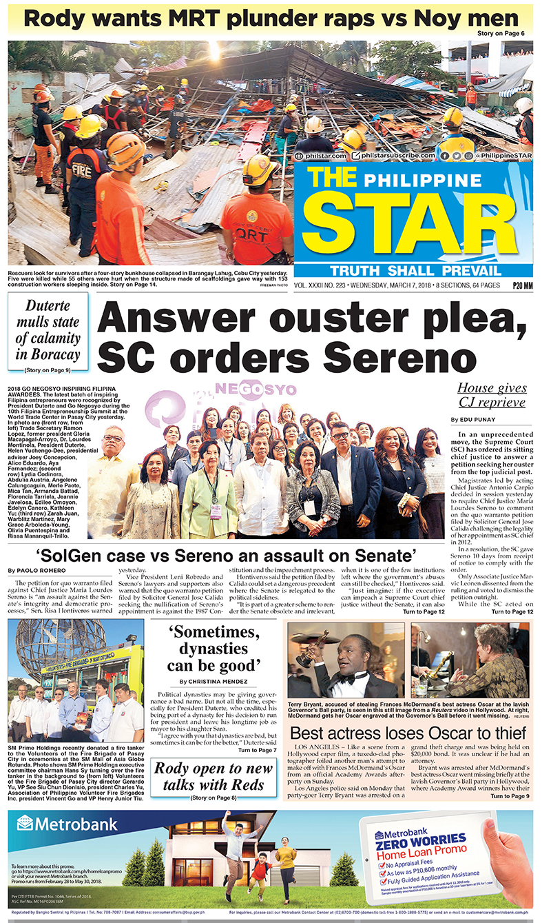 The Star Cover (March 7, 2018)