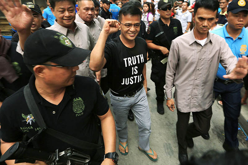 Gordon orders release of Faeldon from detention