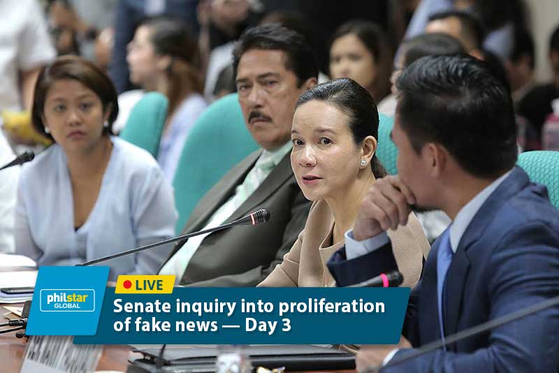 LIVE: Senate probe into fake news â�� Day 3