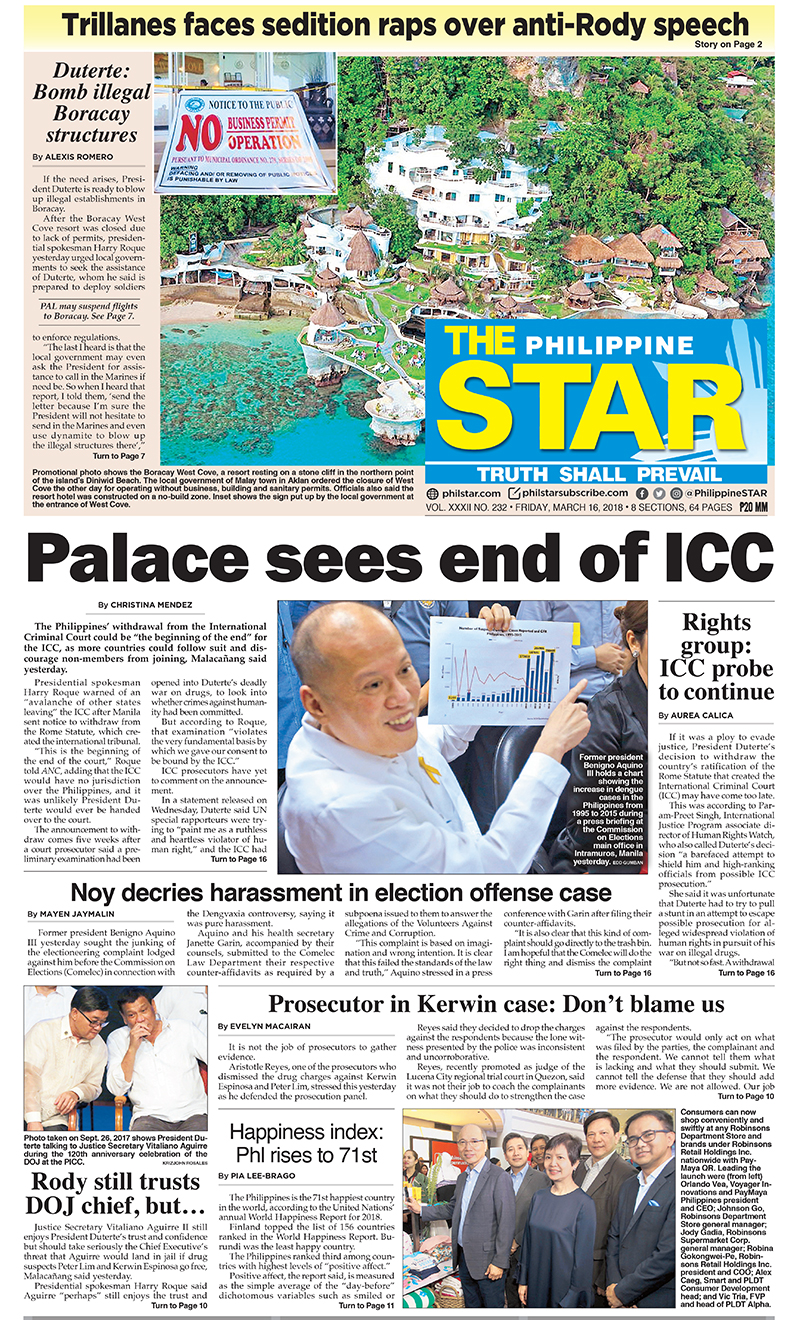 The Star Cover (March 16, 2018)