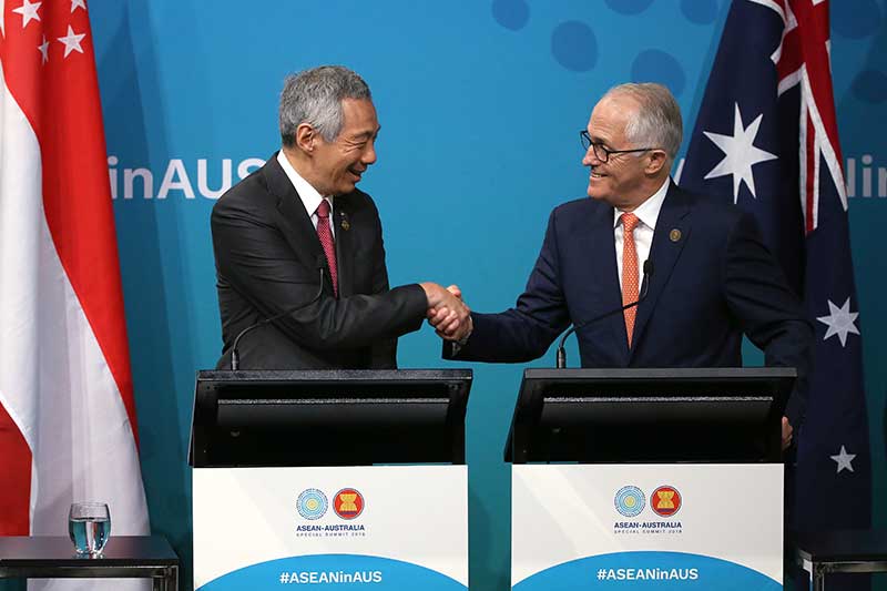 Australia, Singapore share common concern in South China Sea