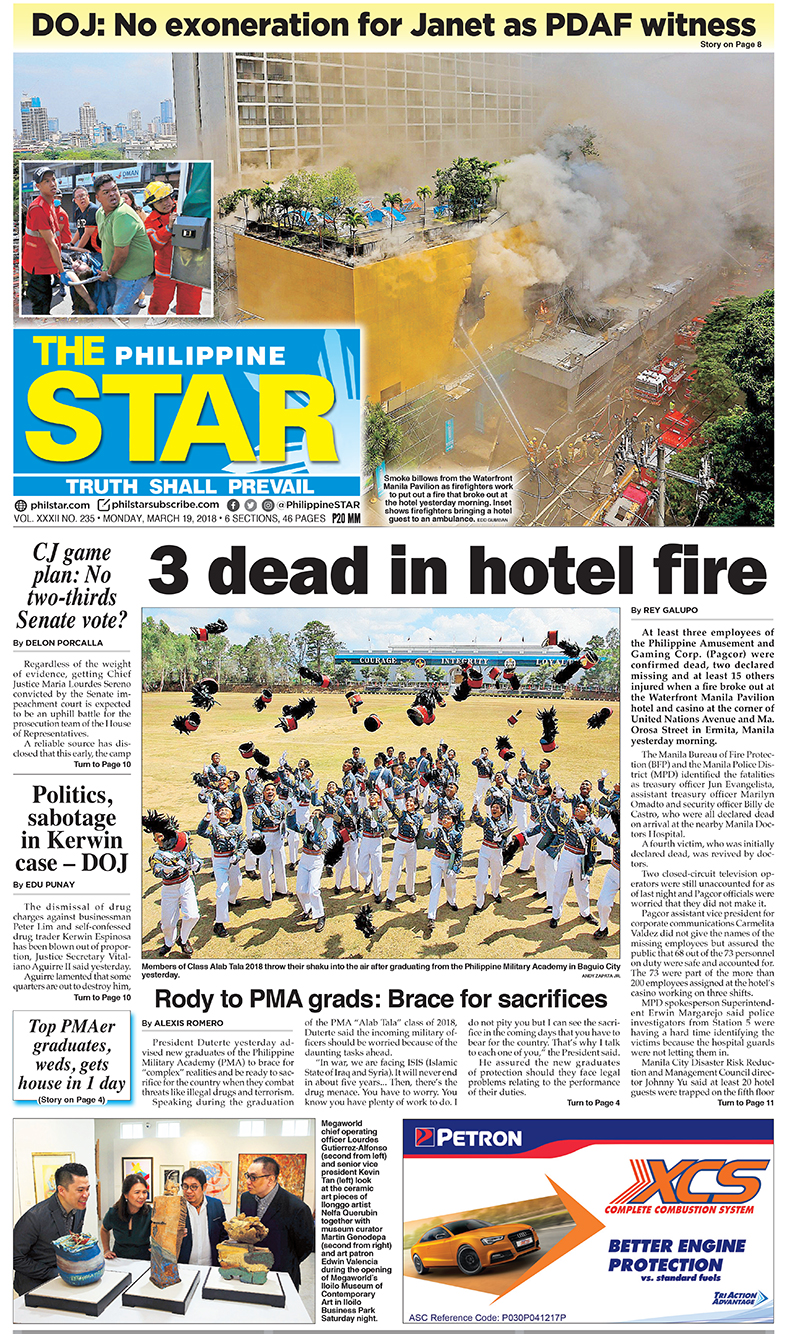 The Star Cover (March 19, 2018)