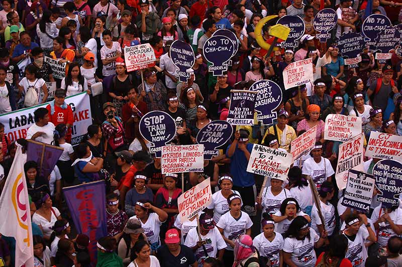 Southeast Asian feminists urge Duterte to drop terror tag on rights defenders