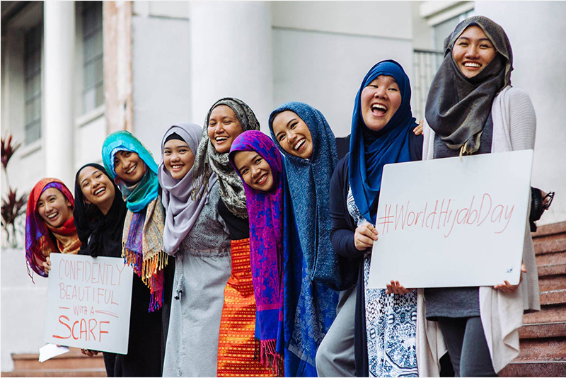 Confidently beautiful with a scarf: World celebrates Hijab Day