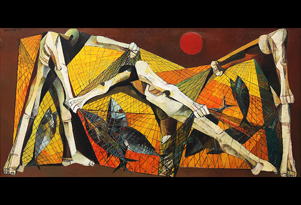 Kiukok painting sold for P65M at Leon Galleryâ��s record-breaking auction