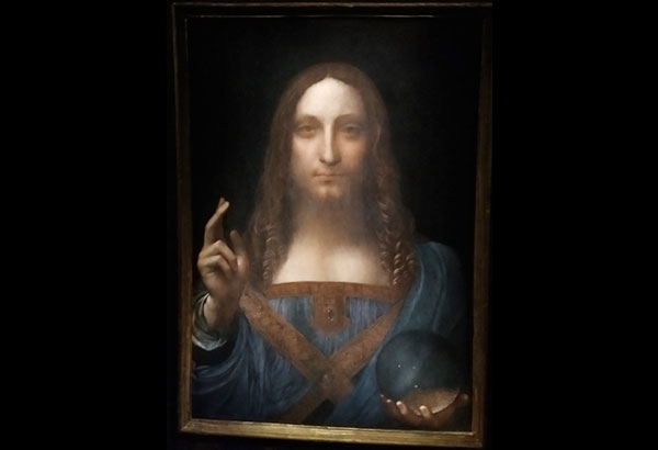 A visit to Christieâs Auction House, and a glimpse of the $450 million Da Vinci