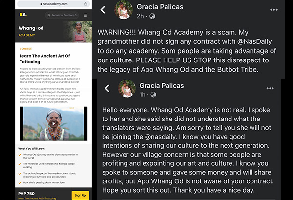 Nas Daily under fire for including Apo Whang Od in Nas Academy |  Philstar.com