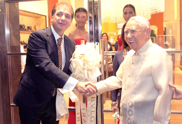 BVLGARI celebrates its newly renovated store in Greenbelt