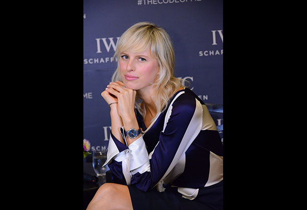 Karolina Kurkova: âI like a nice bold-faced watch to make me feel strong and dangerousâ