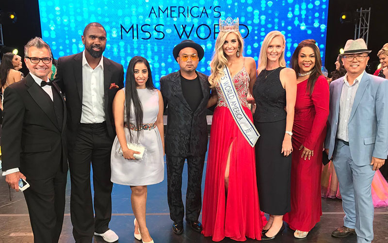 Fil-Am artist designs crown, judges Americaâs Miss World 2017