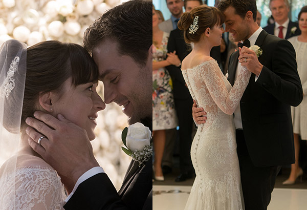 Wedding dress from shop fifty shades freed