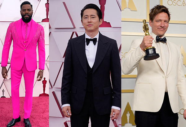 2021 Oscars Best Dressed Men - Academy Awards Red Carpet Men's Fashion