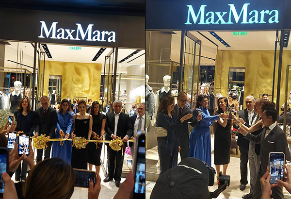 Manila Shopper: Max Mara opens its first store in Manila