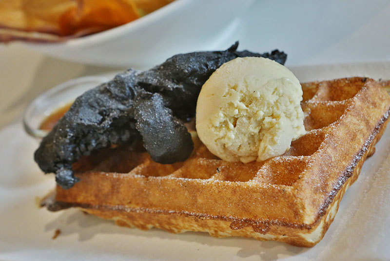Thereâs black fried chicken on my waffle!