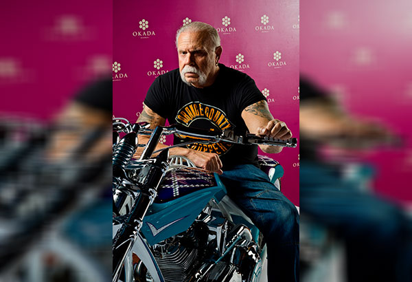 Motorcycle rockstar Paul Teutul Sr. unveils choppers for Okada