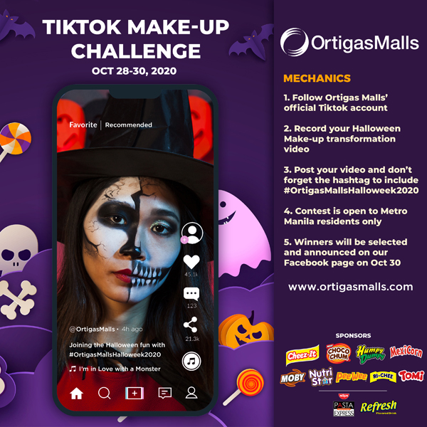 All treats no tricks at Ortigas Malls’ Halloweek Mask-erade!