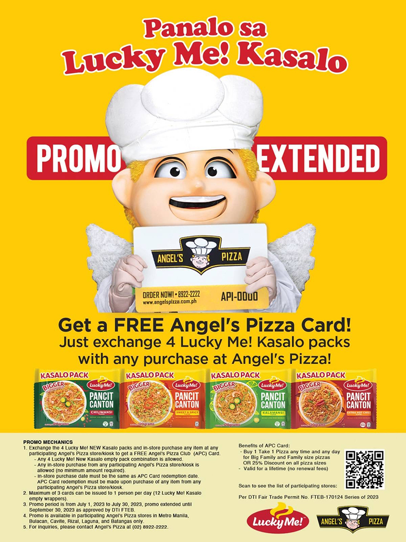 Get your own Angel’s Pizza Card with Lucky Me! Pancit Canton – Here’s ...