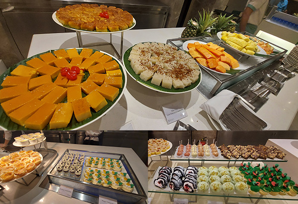 dinner buffet in orchard cafe henann park resort philstar com deni rose ...