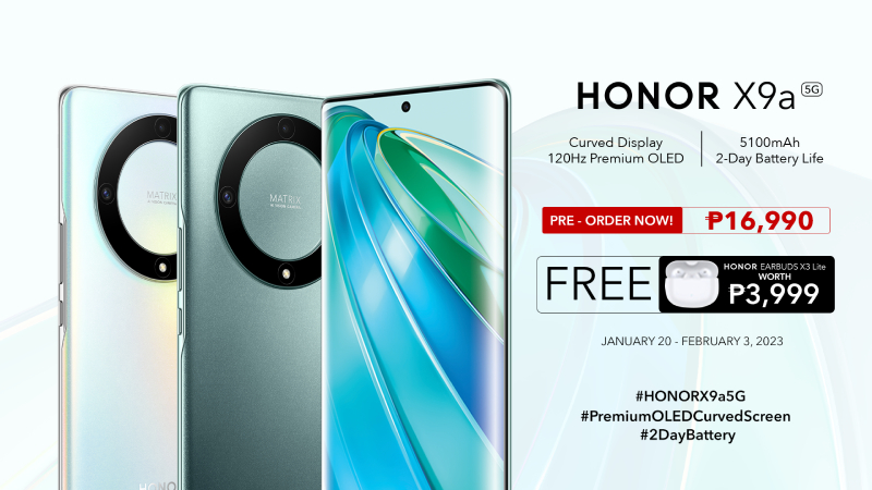 HONOR raises the bar for superior display experiences, priced at only P16,990