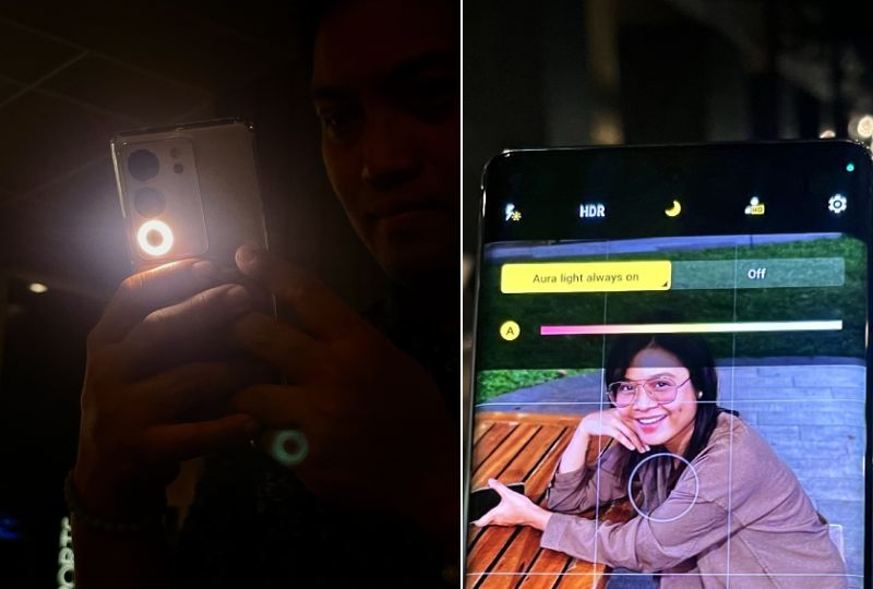 vivo V29-TOP Screen, Aura Light Selfie
