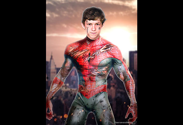 The new Spider-Man tom Holland focuses on speed and balance 