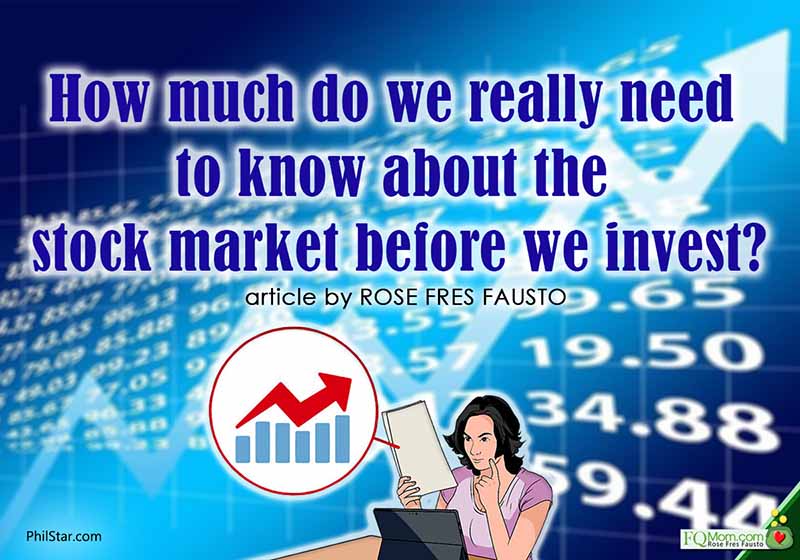 How much do we really need to know about the stock market before we invest?
