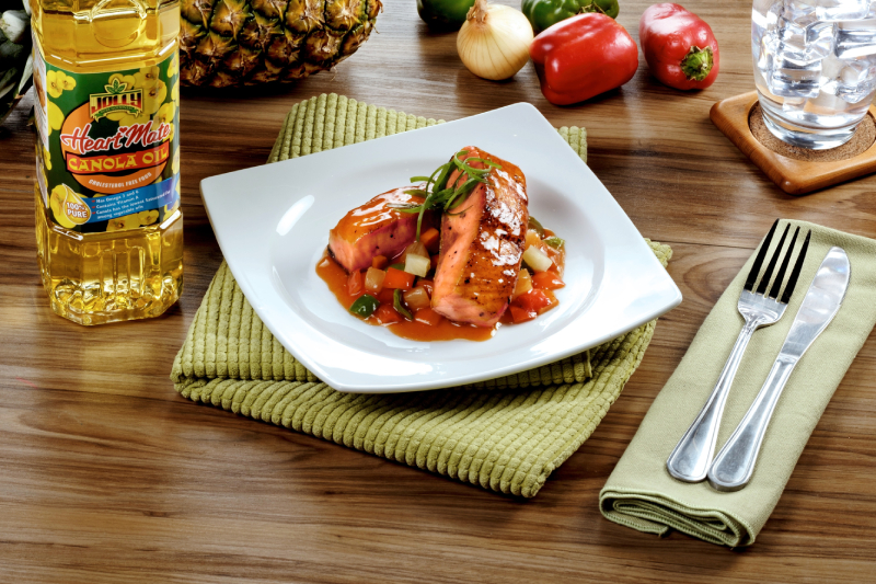 Legaspi family enjoys heart-healthy meals made with Jolly Heart Mate Canola Oil