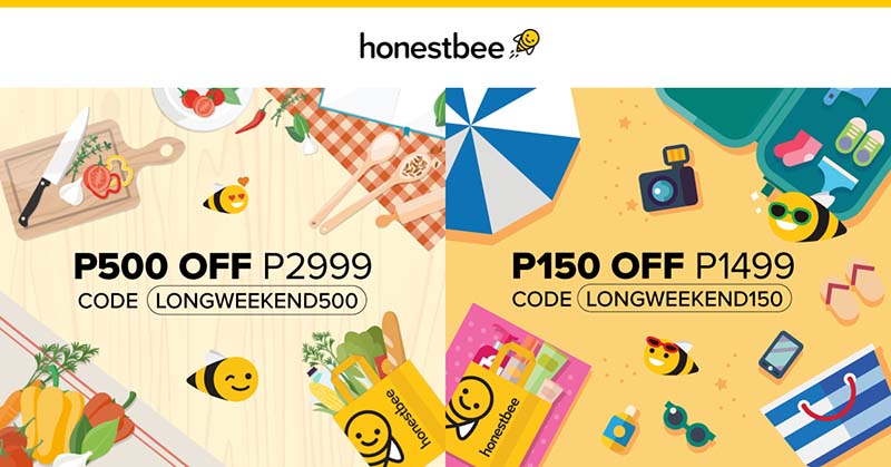 Be long weekend-ready with honestbee