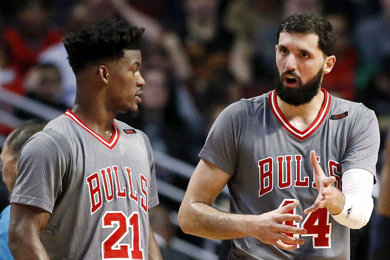 Bulls' Mirotic opts not to have surgery for facial fractures