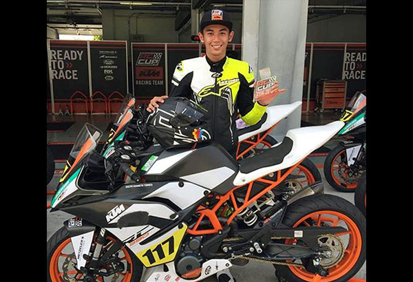 Torres ranks 9th overall in KTM RC Cup