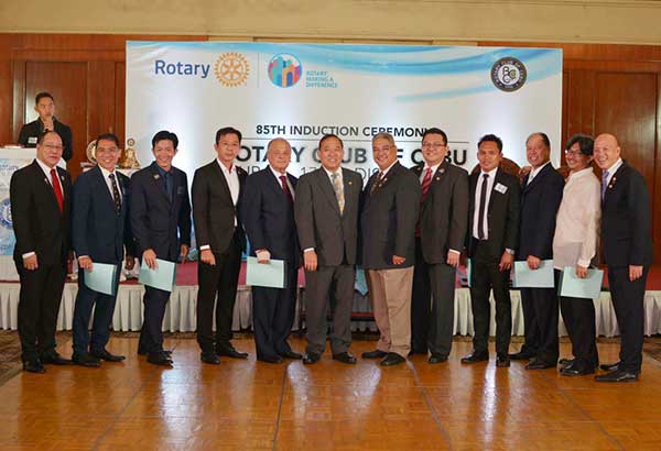 Rotary Club of Cebu holds induction