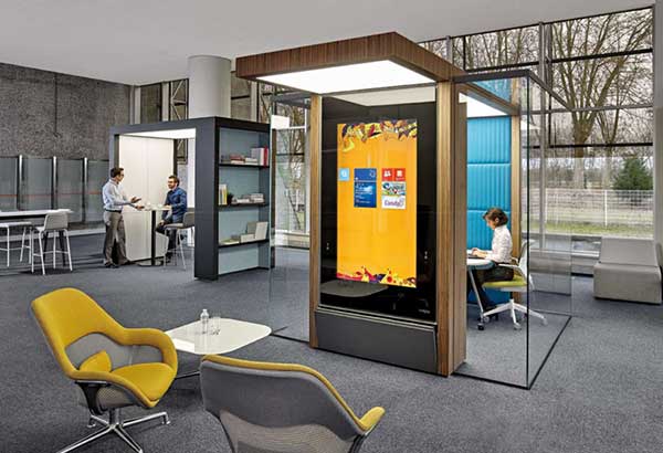 Movable pods are the new workspace trend