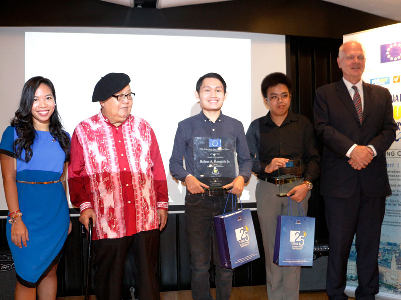 Writer from Marawi bags top prize in EU essay contest