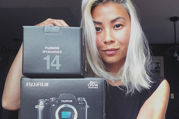 Designer wants to give camera to whoever tweets her their best photo