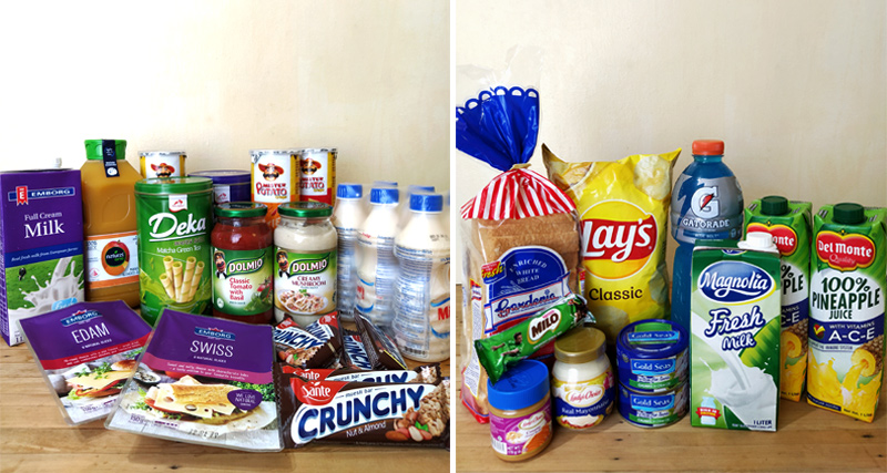 philippine grocery items