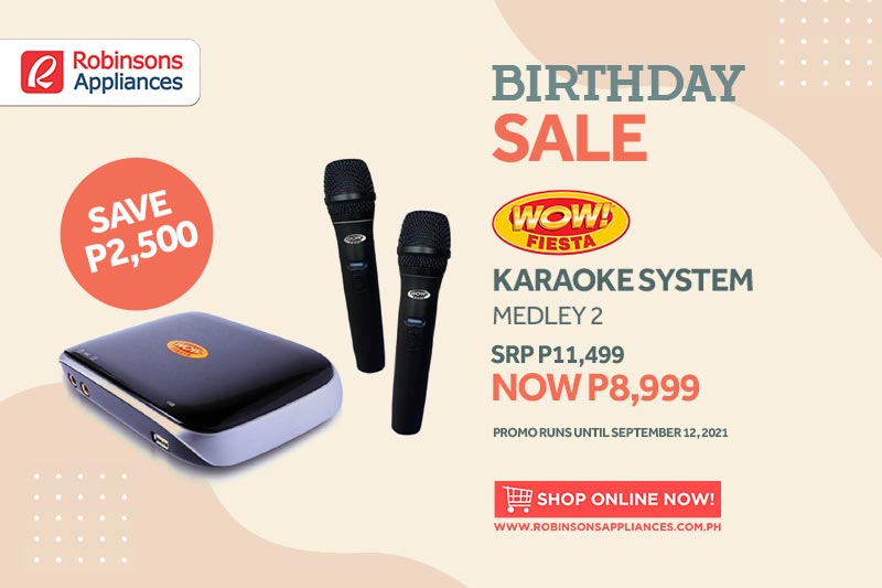 7 items you shouldn't miss at Robinsons Appliances birthday sale