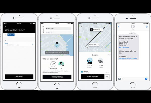 Uber now lets you âRequest for a Loved Oneâ