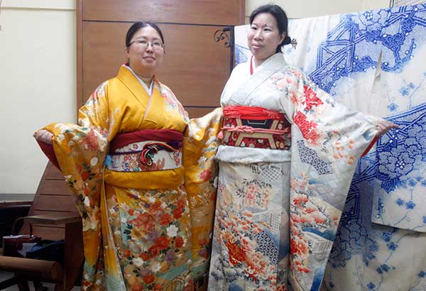 How kimonos wove a friendship